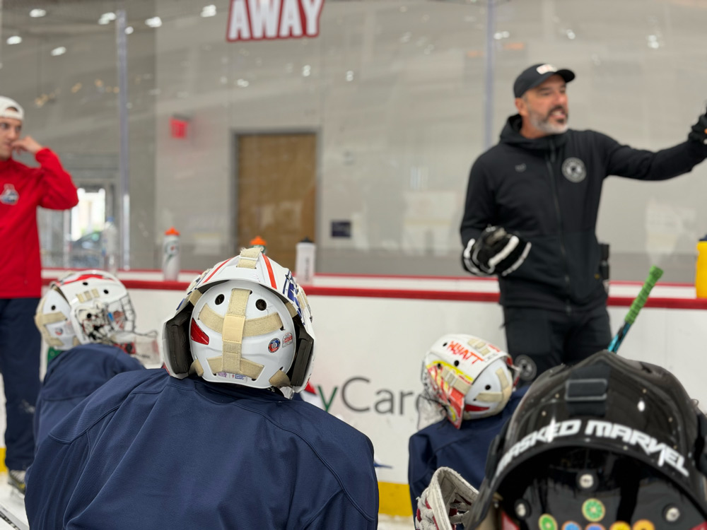 Instruction on the ice